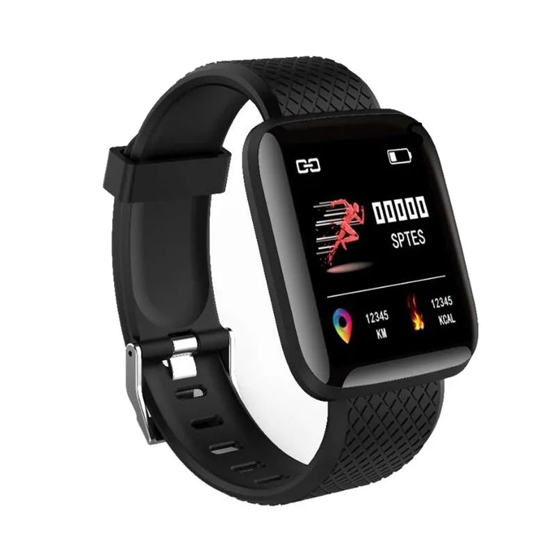 116plus Smart Watch Color Screen Step Counting Multi Sport Mode Message Reminder Photography Music Remote Control Smart Band D20 - covers4phones