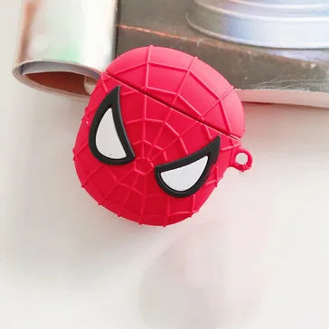 3D Cartoon Silicone Case for Airpods 1 2 3 Pro Wireless Earphone Protective Cover for Airpods Pro2 with Hook - covers4phones
