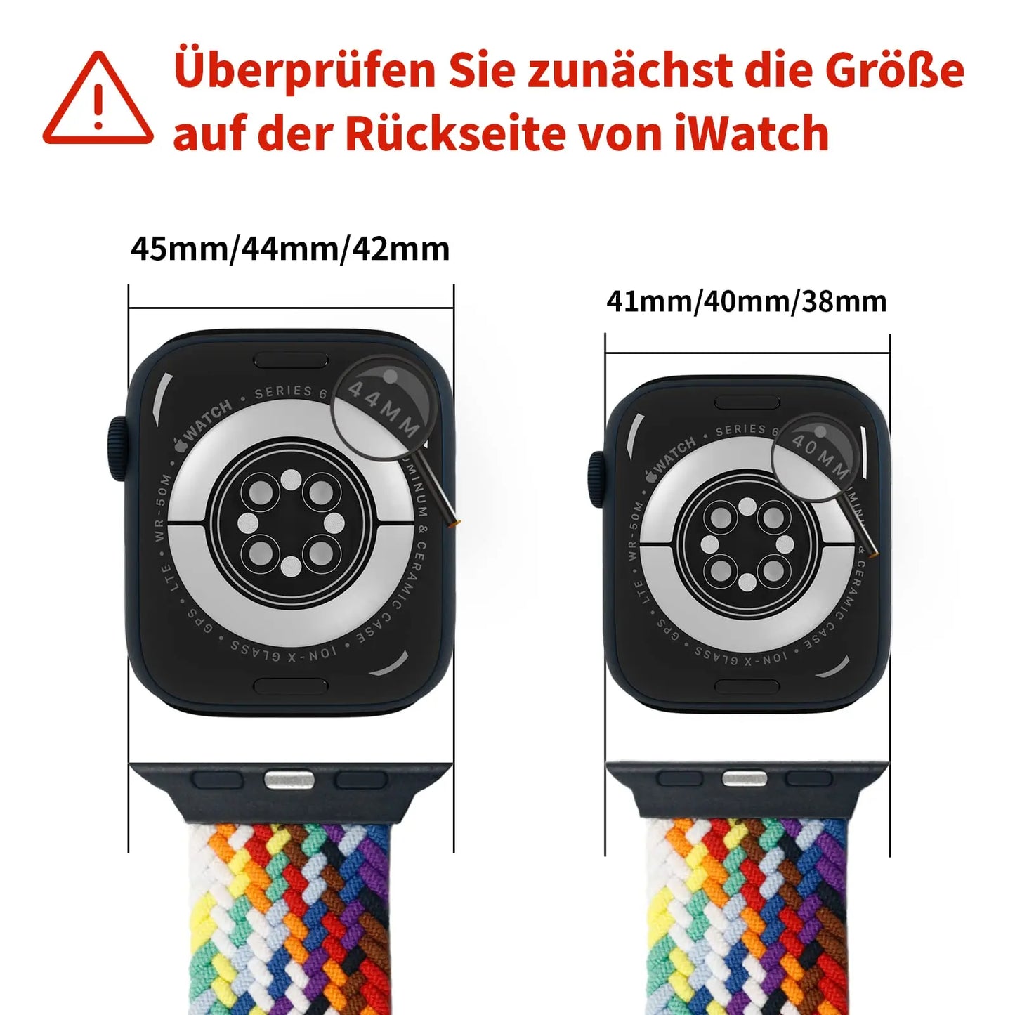 2pcs Braided Solo Loop For Apple Watch Band 44mm 40/49/45/41/42/38mm Elastic Nylon Belt Bracelet IWatch Series 7 3 SE 6 8 Ultra - covers4phones