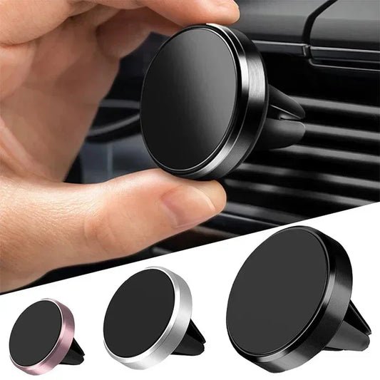 Universal Magnetic Car Mobile Phone Holder Car Air Vent Mount Magnet Smartphone Stand - covers4phones