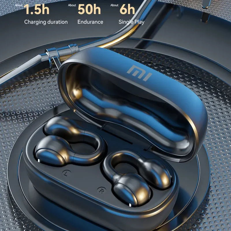 XIAOMI M47 Wireless Earbuds Bluetooth Headset Charging Noise Reduction Earphones Bone Conduction Headphones Sport With Mic free - covers4phones