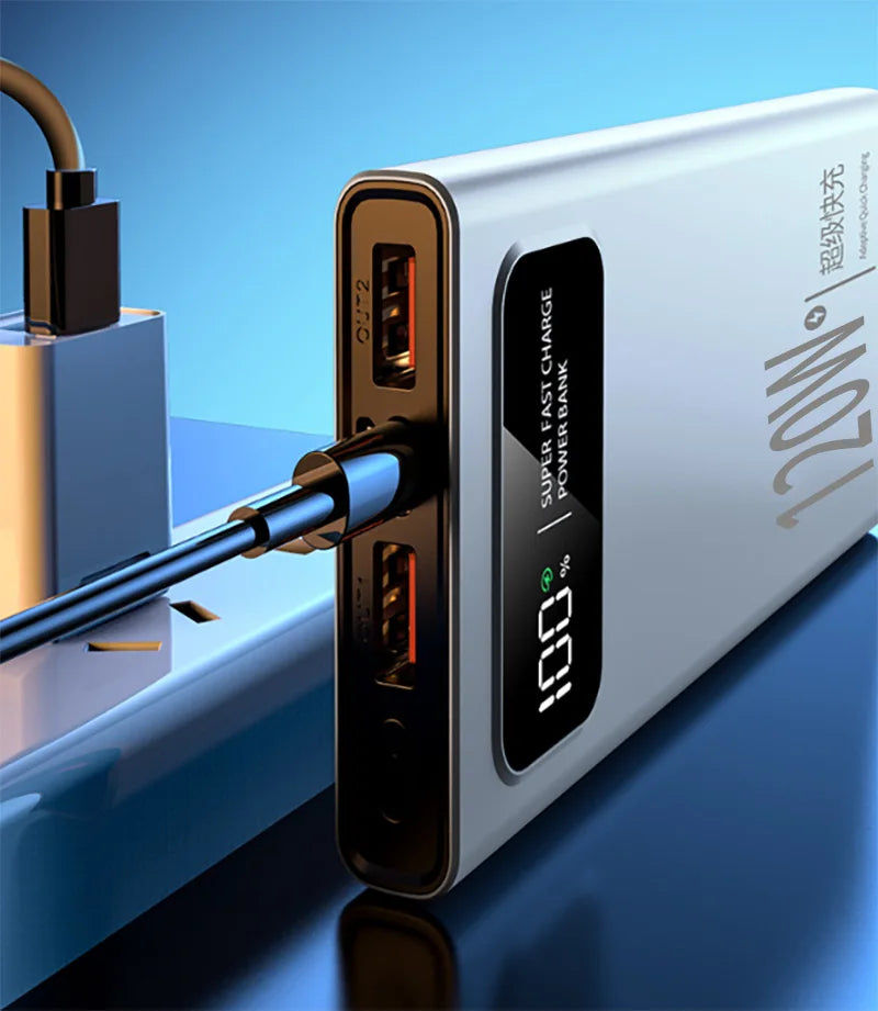 Xiaomi 200000mAh Power Bank 120W Super Fast Charger Large Capacity Mobile Power Portable External Battery for iPhone Samsung New - covers4phones