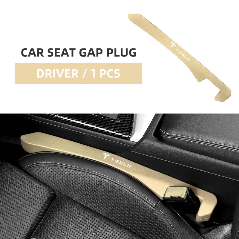 1pcs Car Seat Side Filling Strip Gap Car Interior Decoration Supplies for Tesla Model 3 2022 X S Cc3 Cybertruck 2021 Y Juguete