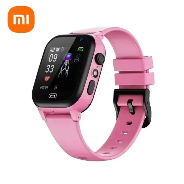 Xiaomi Kids 4G Smart Watch SOS GPS Location Video Call Sim Card Child SmartWatch Camera Waterproof Upgrade Watch For Boys Girls - covers4phones