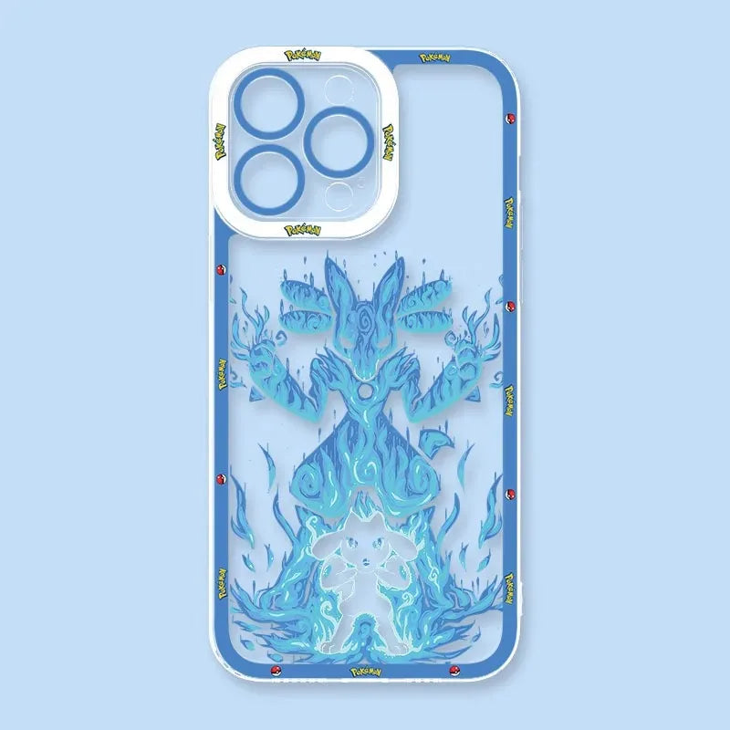 Anime P-Pokemon Soft Silicone Case For Samsung Galaxy S24 S23 S22 Ultra S21 S20 FE Note 20 10 Plus A15 A25 A35 A55 Clear Cover - covers4phones