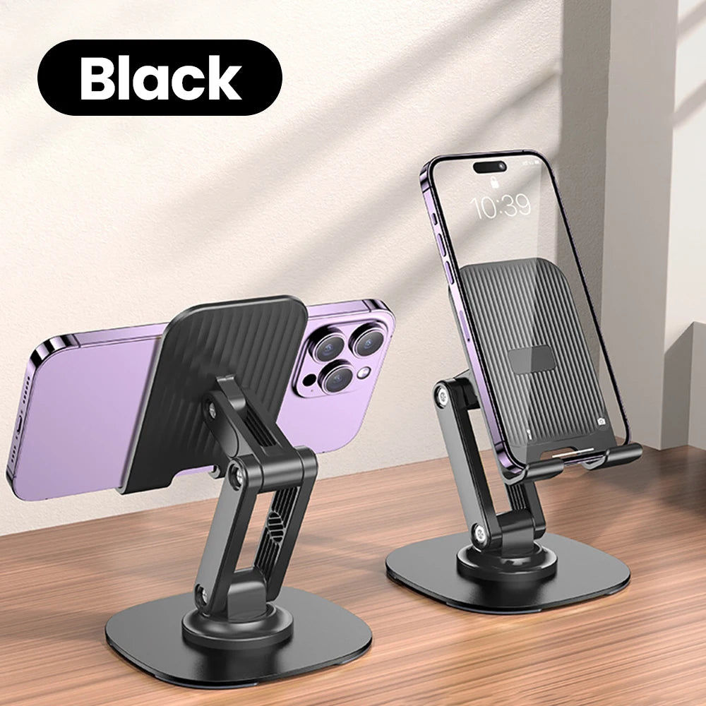 360° Rotating Foldable Desktop Mobile Phone Holder Foldable Lazy Universal Tablet Portable Mobile Support Stand For IPhone 16