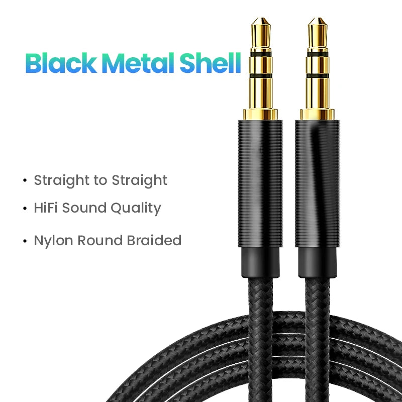 Aux Cable Speaker Cable 3.5mm Audio Cable for Car Headphone Audio 3.5mm Jack Speaker for JBL Headphones Samsung Xiaomi AUX Cord - covers4phones