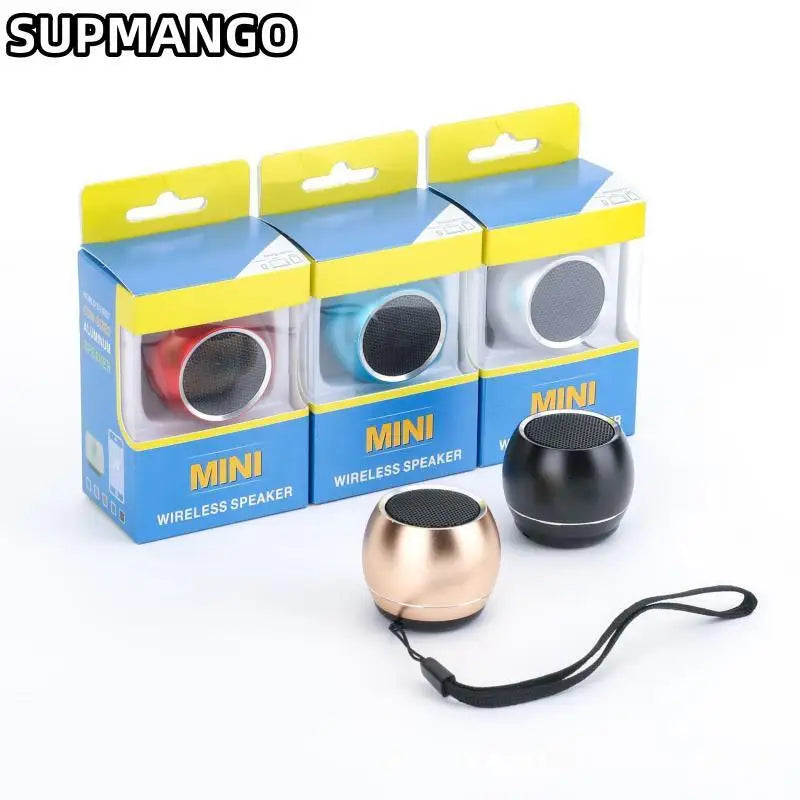 U3 TWS Interconnect Portable Mini Wireless Stereo Speaker Bluetooth Gun Metal Heavy Subwoofer Outdoor Speaker - covers4phones