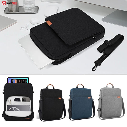 Tablet Bag For iPad Pro 12.9 iPad Air 11 13 2024 Pouch Case For iPad 7 8 9 10th Generation Air 5 4 3 Portable Sleeve Tablet Bag - covers4phones