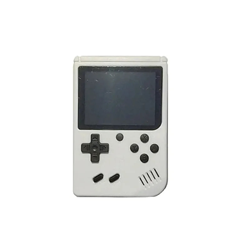 A Red Retro Classic Games Children's Handheld Small Game Console With 400 Game Charging Can Be Connected To The Tv