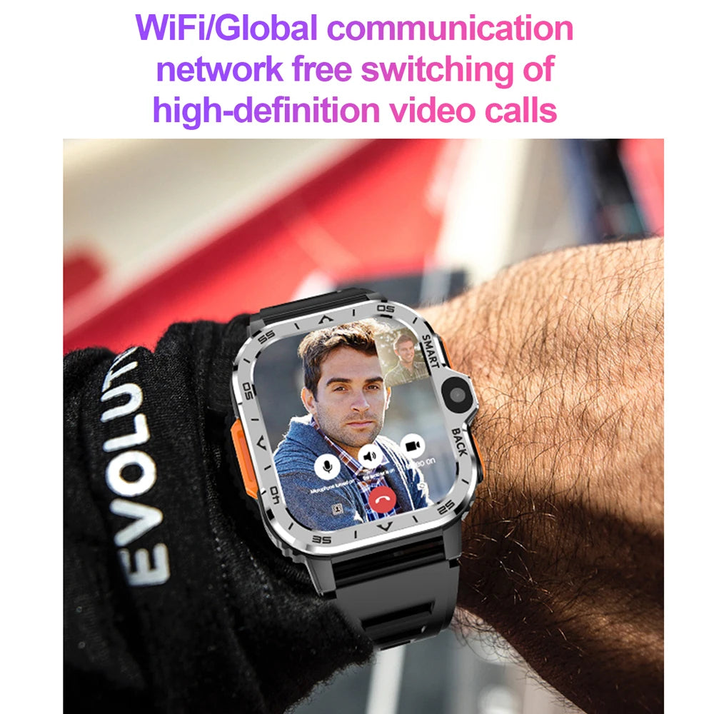 Valdus PGD Android Smart Watch Men GPS 16G/64G ROM Storage HD Dual Camera NFC 2G 4G SIM Card WIFI Wireless Fast Internet Access - covers4phones