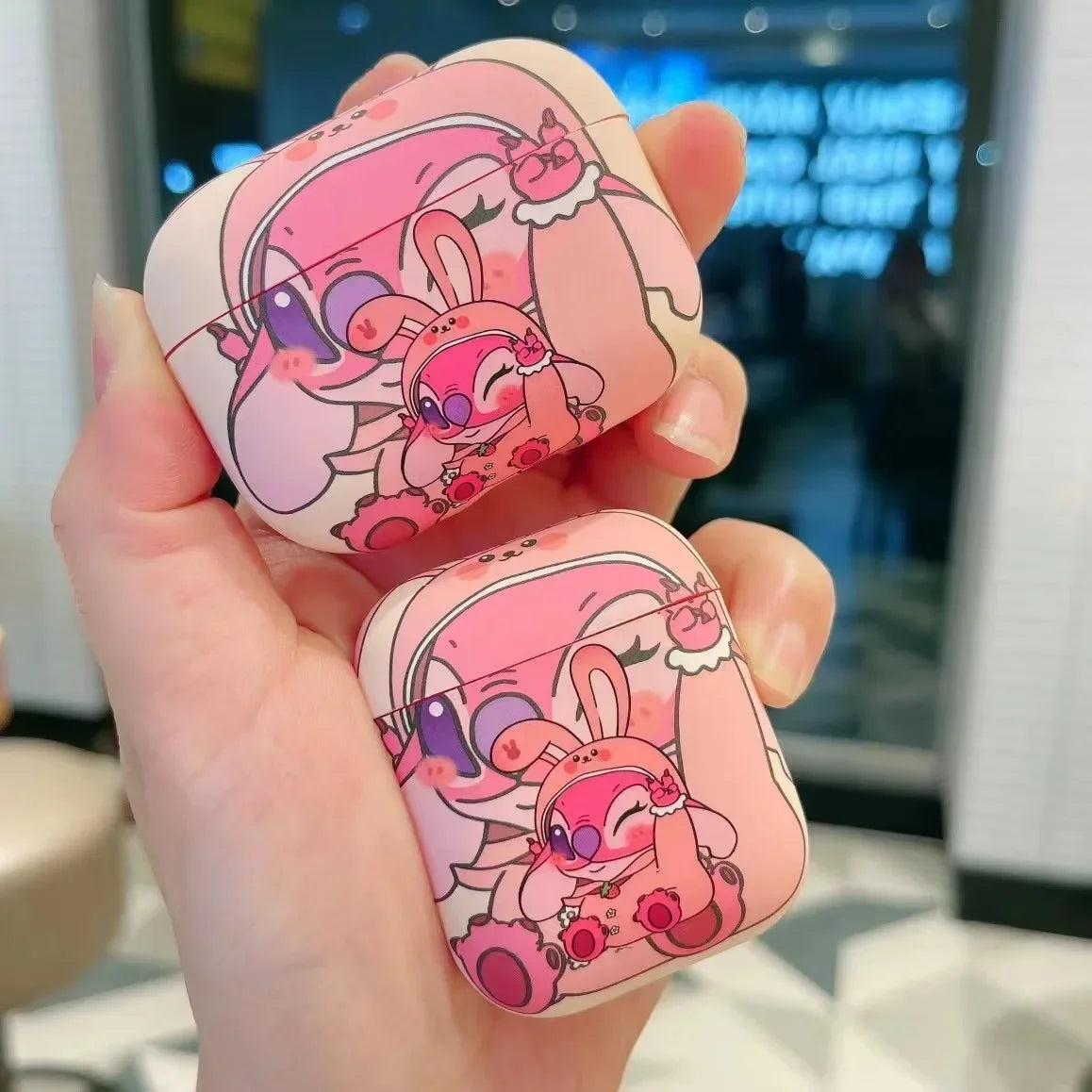 Disney Stitch Cover for Apple AirPods 1 2 3rd Case for AirPods Pro 2 Case Cute Cartoon Air Pods Pro Wireless Box - covers4phones