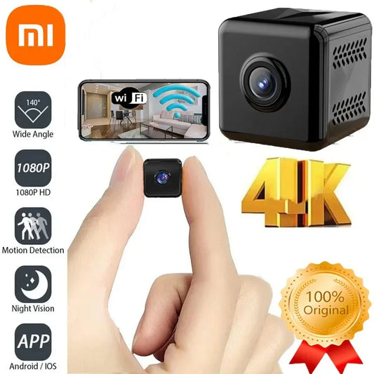 Xiaomi 1080p Mini Camera Home Small Wireless Wifi Cameras Outdoor Upgraded Motion Detection Security Alerts Night Vision Camera - covers4phones