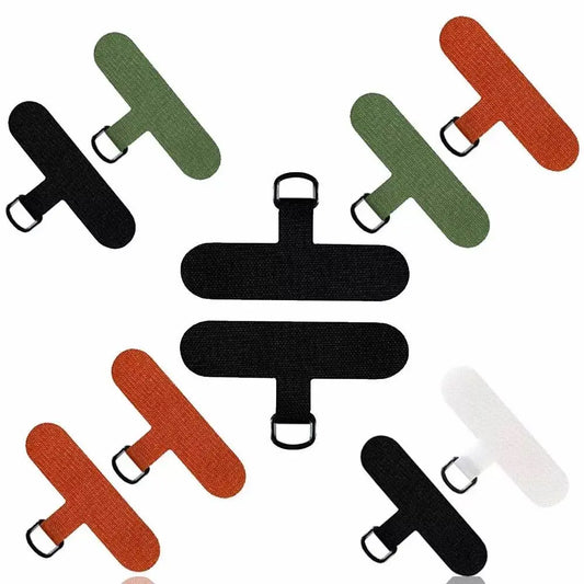 3/5pcs Mobile Phone T-shaped Strap Plate Sheet Cellphone Case Braid Lanyard Accessories Weave Card for iPhone 12 13 14 15 Xiaomi - covers4phones