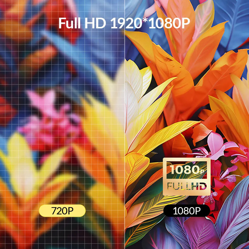 BYINTEK U80 Max Projector 3D 4K Cinema Android 11.0 WiFi Mini Portable 1080P Home Theater Video DLP Projector with Battery - covers4phones