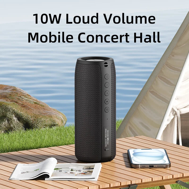 ZEALOT S51 Portable Bluetooth Speaker TWS Wireless Bass Subwoofer Waterproof Outdoor Speakers Boombox AUX TF Stereo Loudspeaker - covers4phones