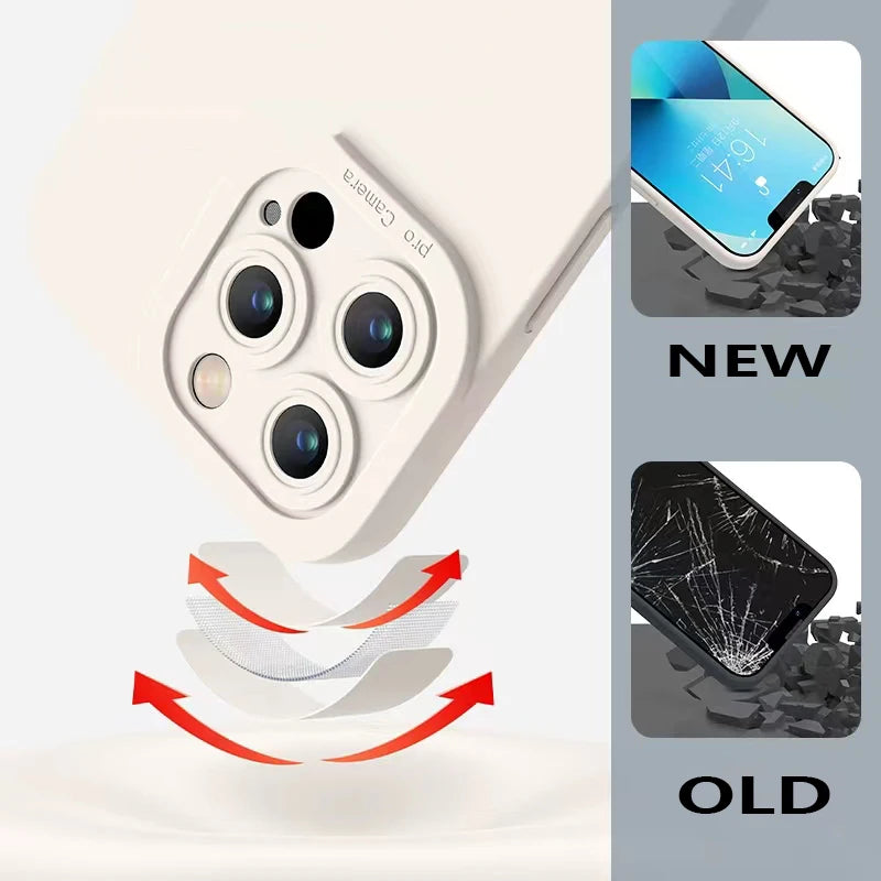 Cartoon Doodle Great Art Phone Case iPhone 15 Case For iPhone 13 14 15 Pro Max 12 11 Pro XS Max XR X 8 7Plus SE2 Shockproof Case - covers4phones