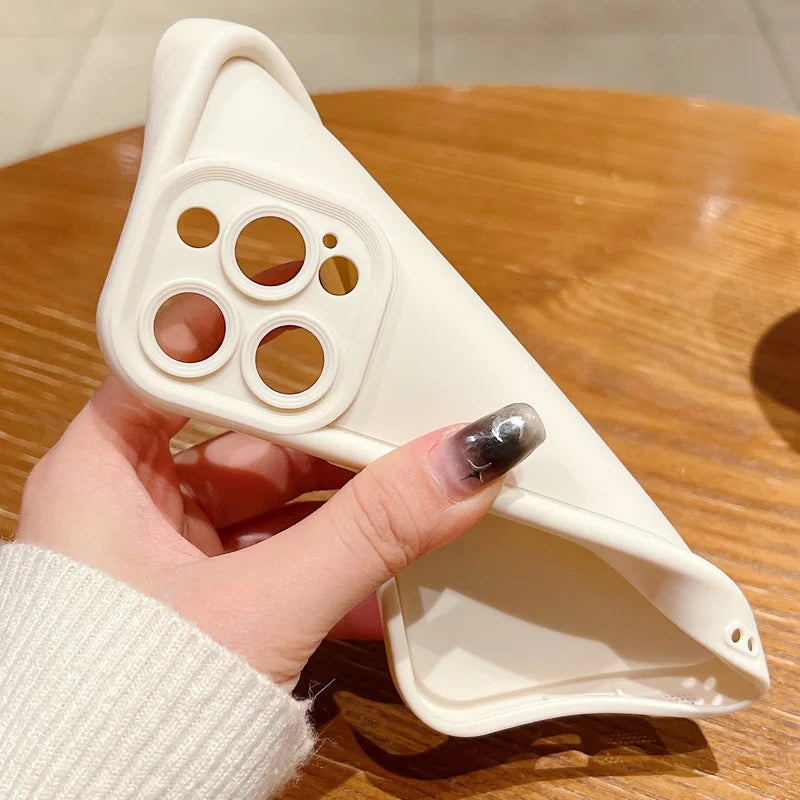 Candy Color Soft TPU Case For iPhone 16 14 15 Pro Plus 13 12 11 Pro Max 16e 8 XR X XS SE Shockproof Silicone Phone Cover Fundas