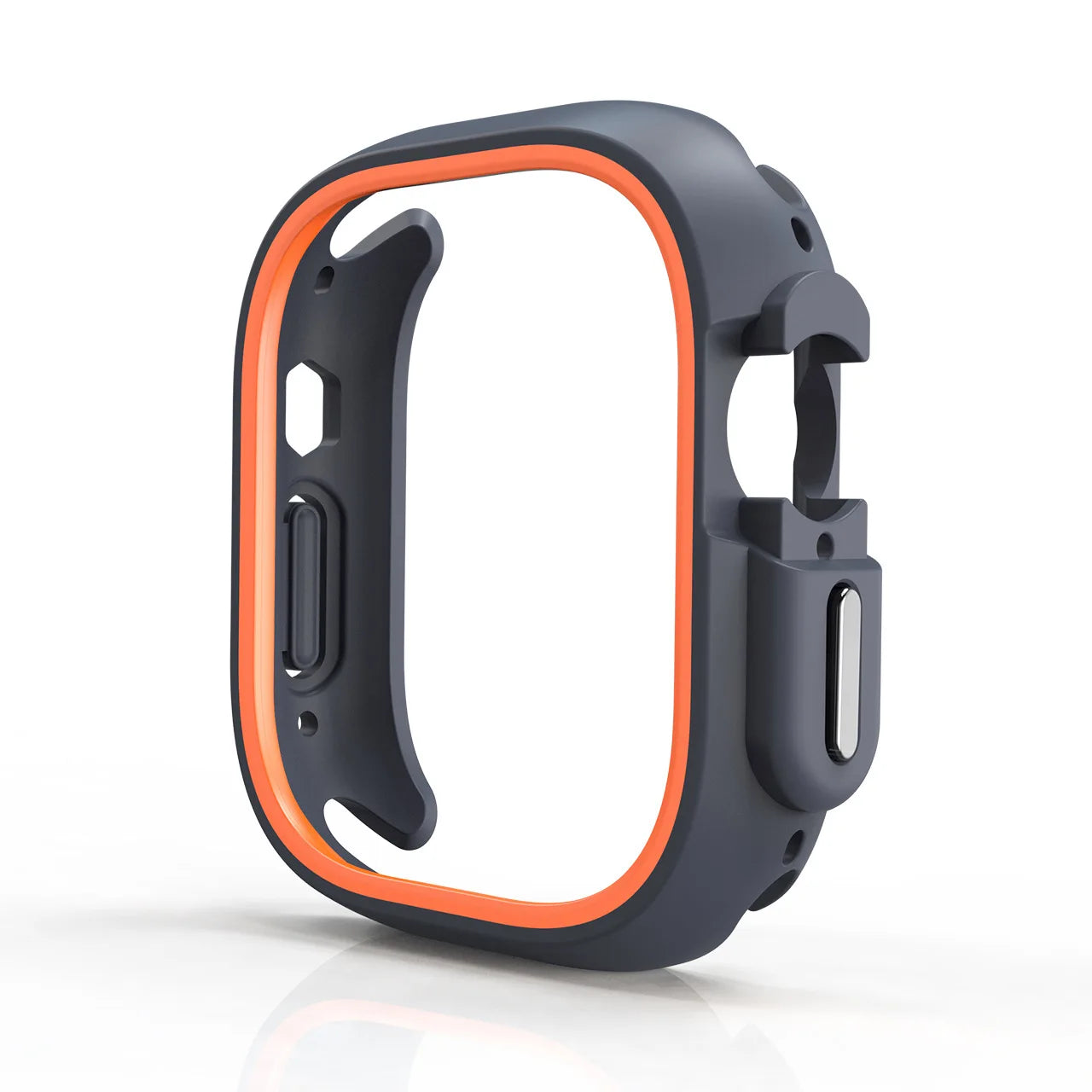 TPU Case+Silicone Strap for Apple Watch Band Ultra 49mm Sport Band for Iwatch Series10 9 8 7 6 SE 5 4 46mm 45mm 44mm 41 40 42mm