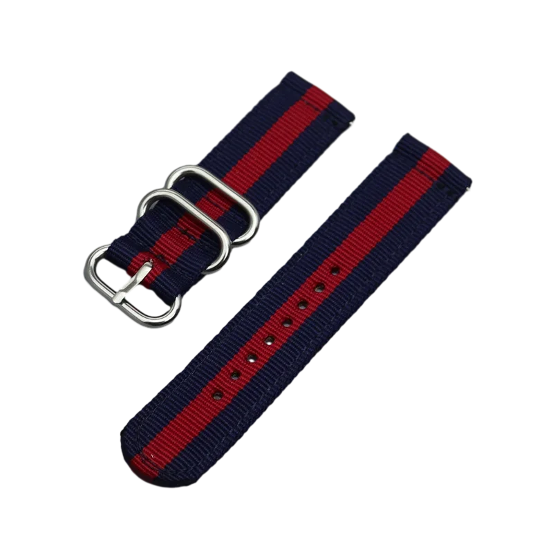 18mm 20mm 22mm 24mm Nylon strap For Samsung Galaxy watch 3 4 5 pro 6 7 46mm 42mm Active2 Amazfit Bip S3 frontier Sports band