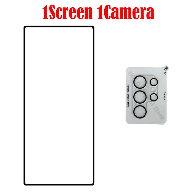 Full Cover Tempered Glass For Samsung Galaxy S25 Ultra Screen Protector Glass For Samsung S25 S25 Plus Protective Glass - covers4phones