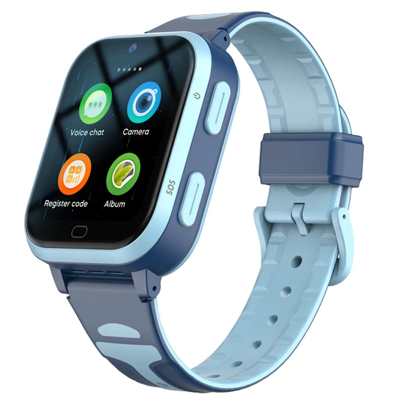 4G Kids Smart Phone Watch Global Using GPS Tracker 1GB+8GB Bluetooth WIFI HD Video Call Remote Monitor Alarm Clock APP Download - covers4phones