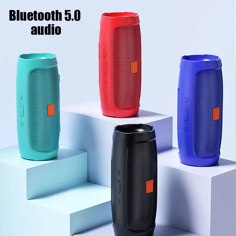 Portable Subwoofer Bluetooth Speakers Outdoor Stereo Surround Waterproof Loudspeaker Wireless Sound Box Support FM Radio TF Card - covers4phones