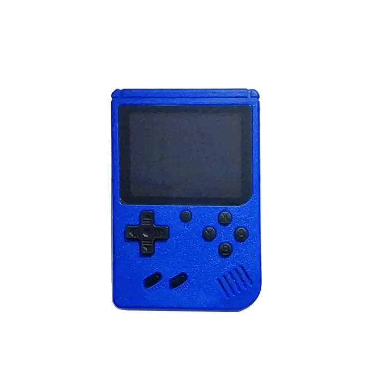 A Red Retro Classic Games Children's Handheld Small Game Console With 400 Game Charging Can Be Connected To The Tv