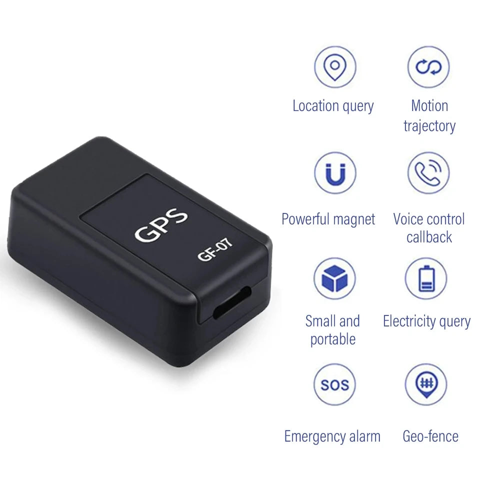 GPS Tracker Strong Magnetic Car Tracking Anti-Lost Anti-Theft Equipment Mini Portable Precise Positioning GPS Locator - covers4phones