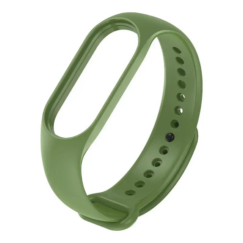 Watch Strap For Xiaomi Mi Band 7 6 5 4 3 Wristband Silicone Bracelet Wrist Straps MiBand 3/4 band5 band6 Smartwatch Accessories - covers4phones