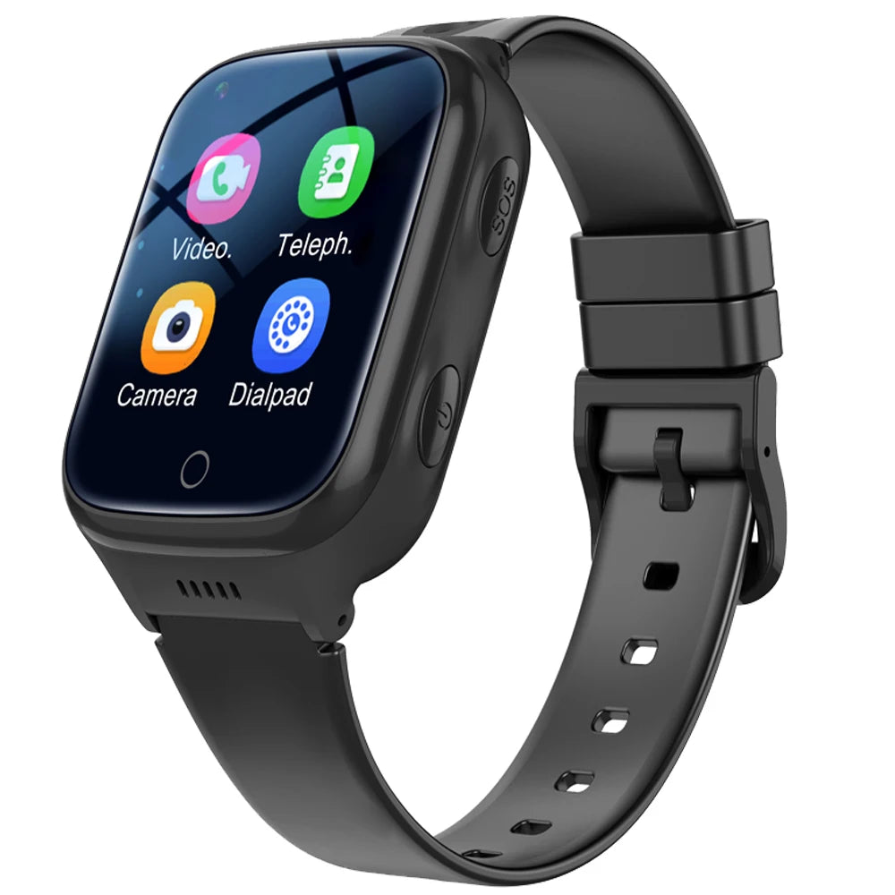 4G Kids Smart Phone Watch With 1000mAh Big Battery Video Call GPS SOS Location Call Back Monitor Smart Clock Children Gifts - covers4phones