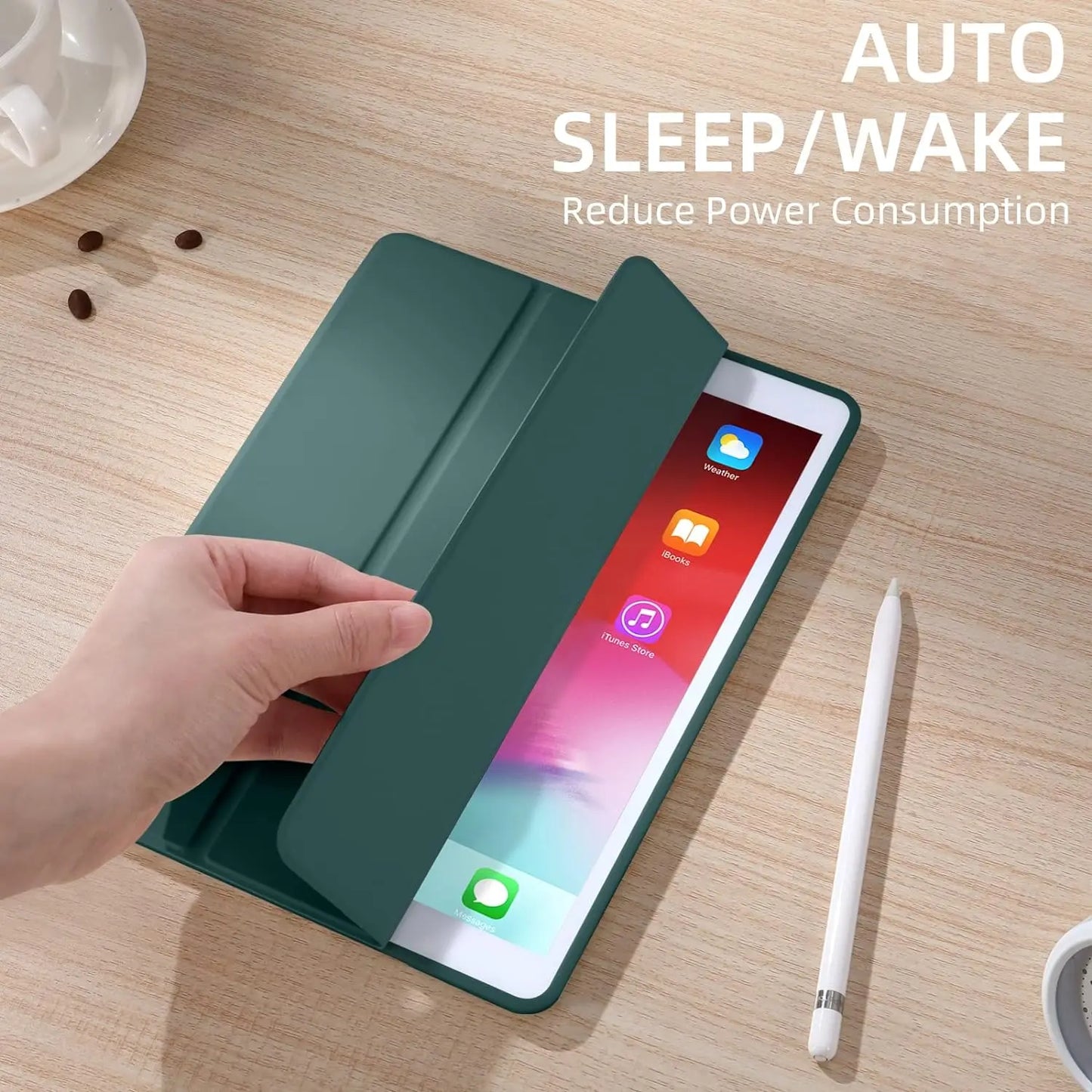 With Pencil Holder Cover For iPad Pro 12.9 2021 10.2 7/8/9/10th Case for Air 2 4 5 Mini 5 6 Portable iPad Pro 11 Generation case - covers4phones