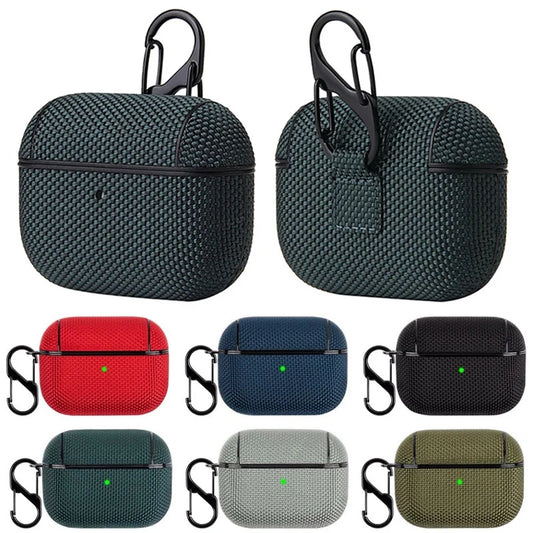 Case for AirPods Pro 2 Cover Wireless Earphone Case For AirPods 3 Textile Cloth Protective case AntiFingerprints For Airpods 2 1 - covers4phones