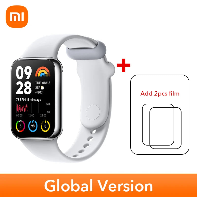 World Premiere Global Version Xiaomi Smart Band 8 Pro 1.74” AMOLED display Built-in Up to 14-day battery life Smart Band - covers4phones