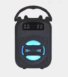 500mAh Bluetooth speaker Sound box high power bluetooth speakers TF Udisk karaoke handheld sound subwoofers for dancing - covers4phones