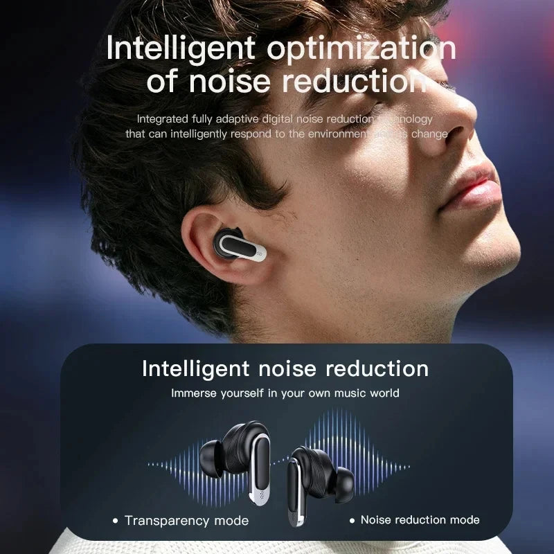 Xiaomi TWS V8 ANC+ENC Earphone True Wireless Bluetooth Noise Cancelling Headphone In Ear Touch Screen Headset With Mic Earbuds - covers4phones