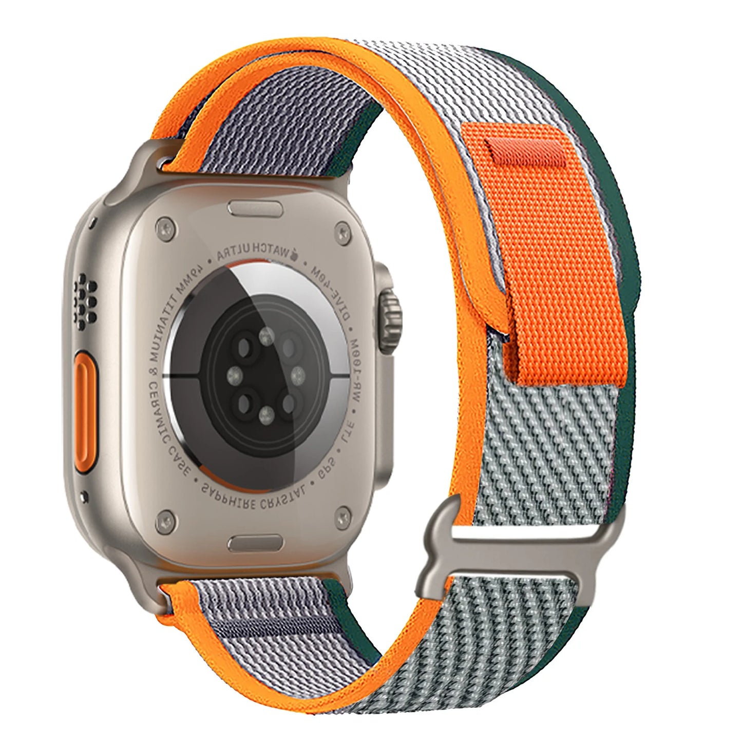 Trail Strap For Apple Watch Ultra 2 Band 49mm 45mm 44mm 42mm 40mm 41mm 38mm Nylon bracelet correa iwatch series 9 8 7 6 5 4 3 SE - covers4phones