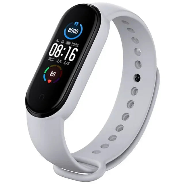Watch Strap For Xiaomi Mi Band 7 6 5 4 3 Wristband Silicone Bracelet Wrist Straps MiBand 3/4 band5 band6 Smartwatch Accessories - covers4phones