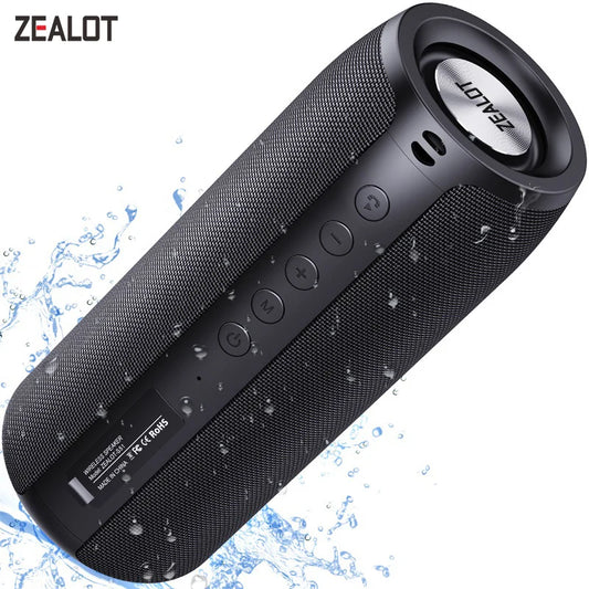 ZEALOT S51 Portable Bluetooth Speaker TWS Wireless Bass Subwoofer Waterproof Outdoor Speakers Boombox AUX TF Stereo Loudspeaker - covers4phones