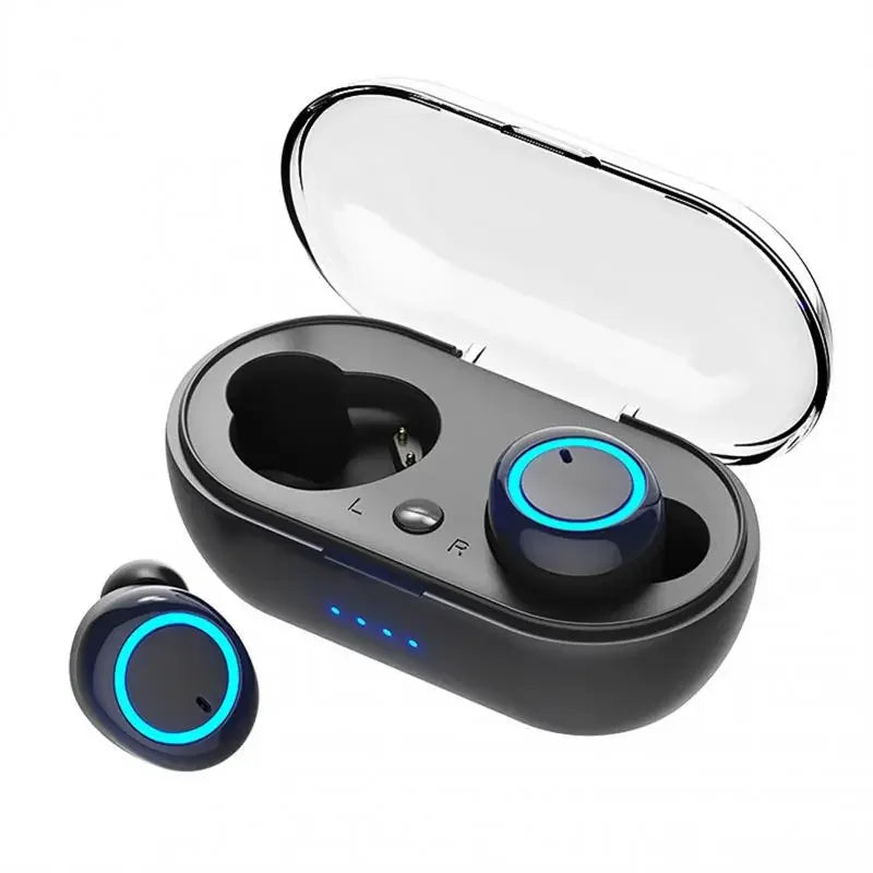 Y50 TWS Bluetooth Earphones Wireless Headset IPX7 Waterproof Deep Bass Earbuds True Wireless Stereo Headphones Sport Earphones - covers4phones