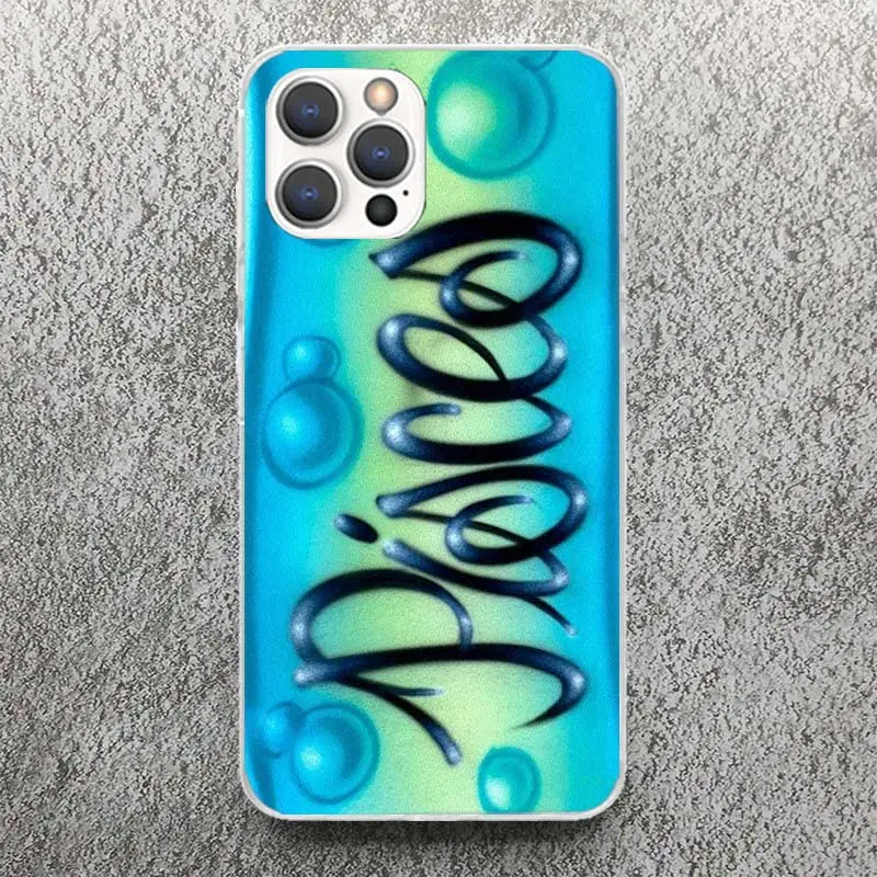 Aries Leo Libra Pisces Virgo Capricorn Phone Case For Apple iPhone 16 15 14 13 12 11 Pro Max Mini XS XR X 7 Plus 8 + SE Soft Sil - covers4phones