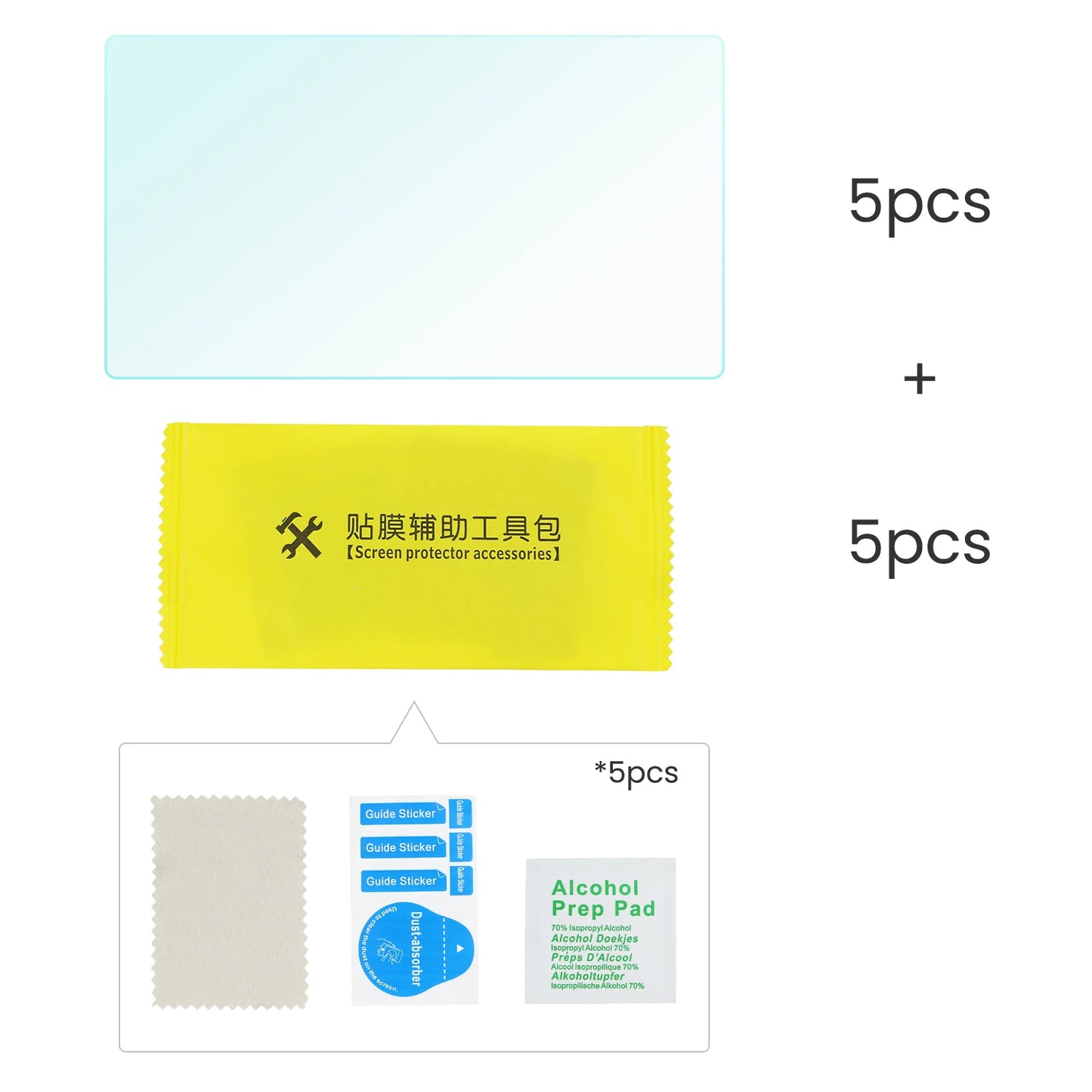 Protective Film for DJI Mini 3 /3 Pro Mini 4 Pro HD Glass Screen Protector Anti-Scratch Screen Film RC RC 2 Remote Accessories