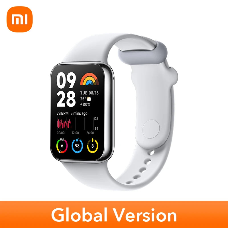 World Premiere Global Version Xiaomi Smart Band 8 Pro 1.74” AMOLED display Built-in Up to 14-day battery life Smart Band - covers4phones