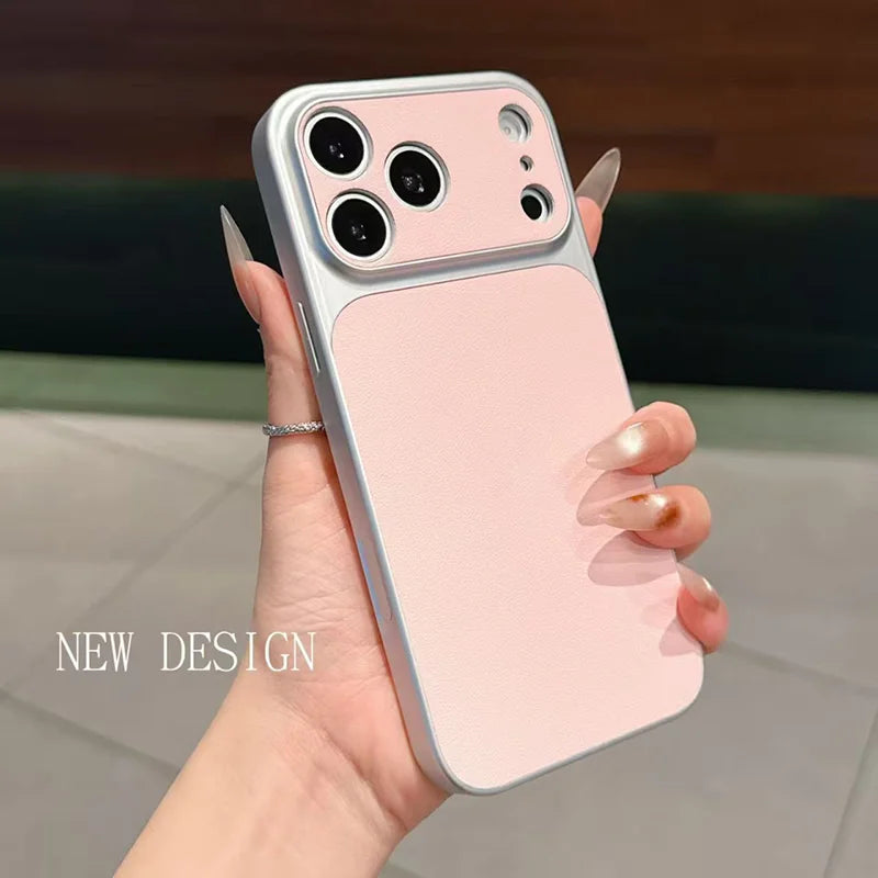 leather texture Luxury Case For iPhone 17 Air 17 17 Pro 17 Pro colorful Max Matte Soft Shell Ultra Thin Cover 