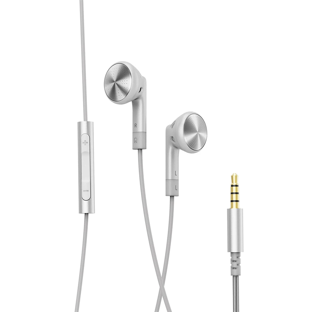 FiiO FF1 3.5mm HIFI Music Wired Bass Earbud 14.2mm Dynamic HD Microphone Earphone for Gaming Meeting Video - covers4phones