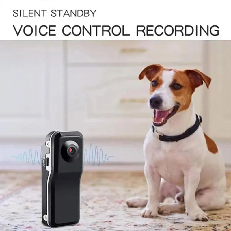 HD Mini DV Camera Body Camcorder Mount Portable Video Record Nanny Security Cam Small Sports Car DVR Webcam For Home and Office - covers4phones