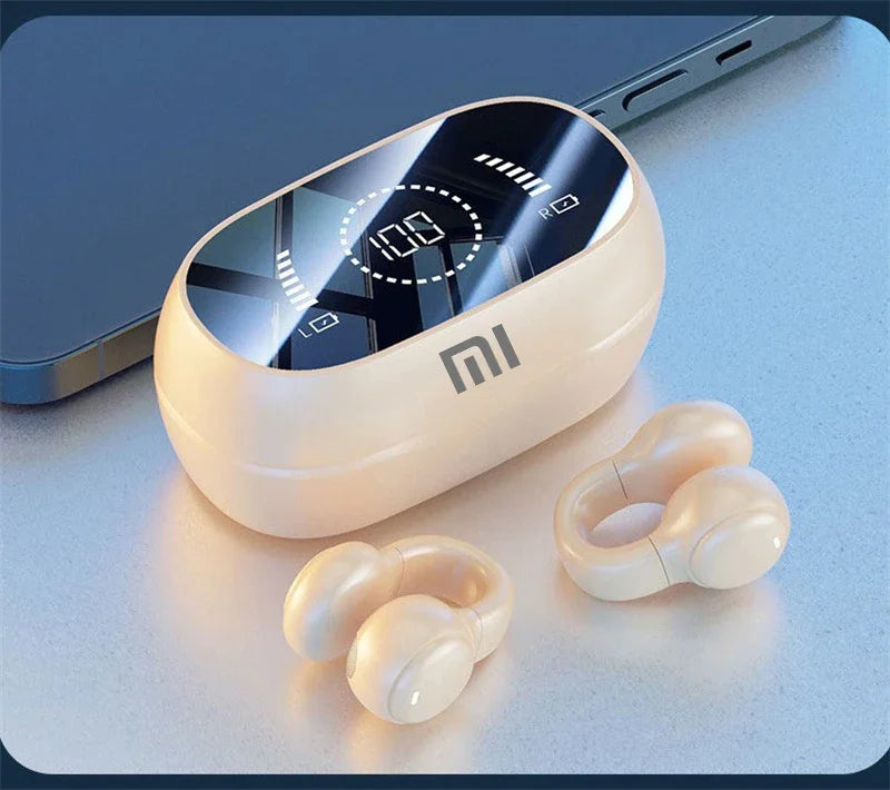 XIAOMI M47 Wireless Earbuds Bluetooth Headset Charging Noise Reduction Earphones Bone Conduction Headphones Sport With Mic free - covers4phones