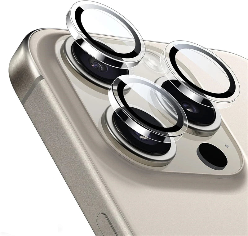 HD Clear Tempered Glass Camera Lens Protector for IPhone 16 15 14 13 11 Pro Max Plus 12 Mini 16Pro Ring Individual Lens Cover