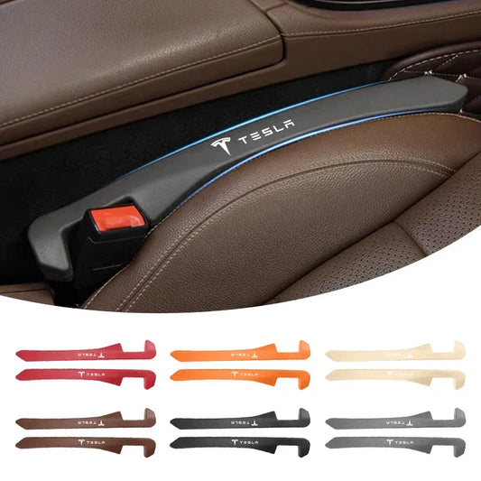 1pcs Car Seat Side Filling Strip Gap Car Interior Decoration Supplies for Tesla Model 3 2022 X S Cc3 Cybertruck 2021 Y Juguete