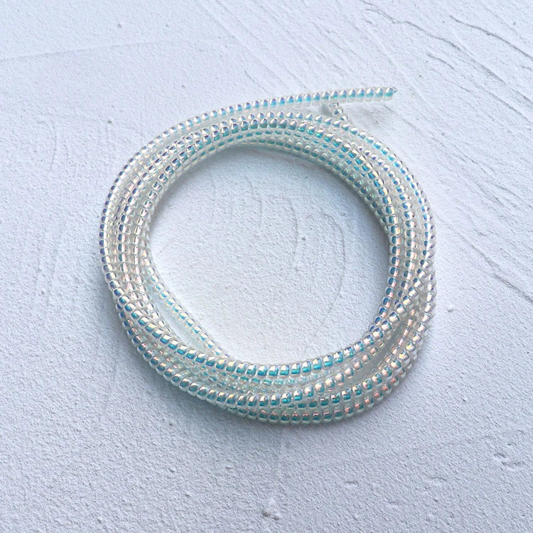 1.6M USB Charging Data Line Cable Protector Wire Cord Protection Spring Wrap Cable Winder Organizer Home Desk Accessories - covers4phones